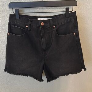 Celebrity Pink Women's Black Denim Shorts